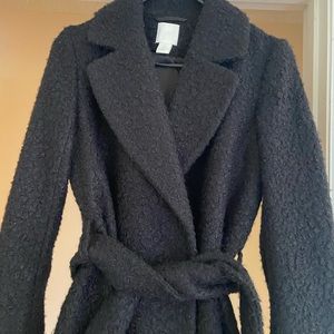 H&M wool-blend trench coat